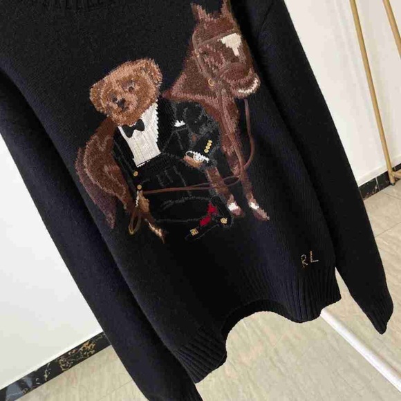 Polo Ralph Lauren Polo Bear Wool Sweater - Picture 6 of 7